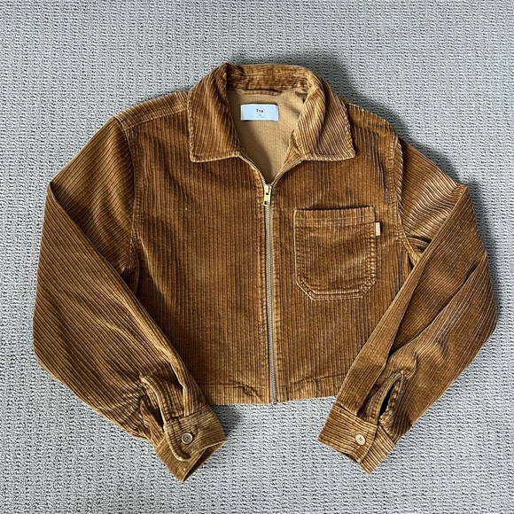 TNA Jackets & Blazers - TNA Dixon Cropped Corduroy Jacket